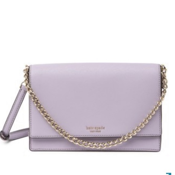 kate spade Handbags - Kate Spade Cameron Leather Bag Icy Lavender